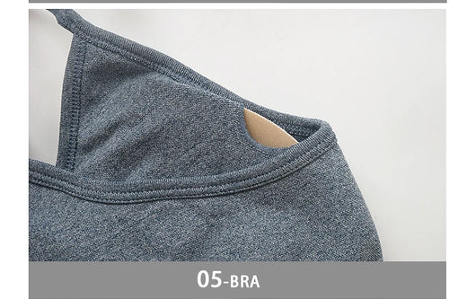 Traje de Yoga Largo Ajustado de Cintura Alta con Manga Larga - Image 21