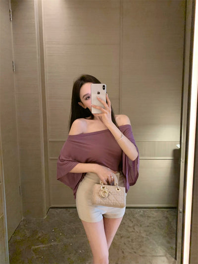 Blusa Escotada Azul para Mujer - Ajuste Ceñido Verano con Cintura Marcada - Image 16