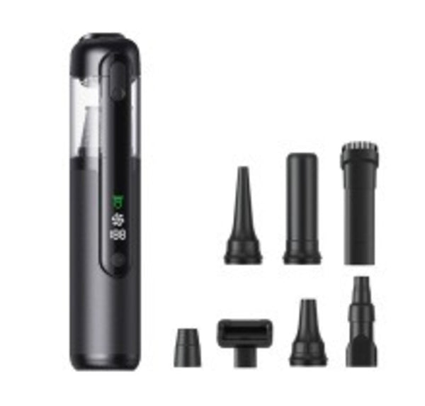 Aspiradora Portátil Inalámbrica para Auto con Detector de Polvo y Succión Potente - Image 9