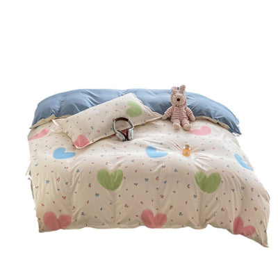 Funda Nórdica de Algodón Lavado para Cama de Estudiante - Image 5