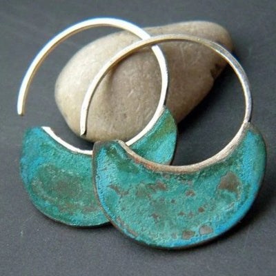 Aretes Retro Vintage para Mujer - Diseño Creativo y Elegante