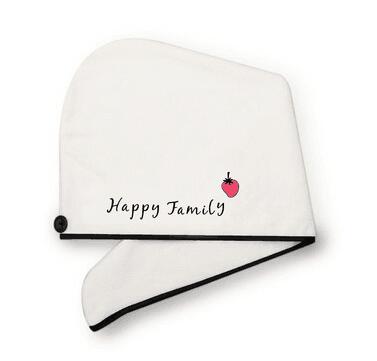 Gorro Secador de Felpa Coral con Bordado - Image 12