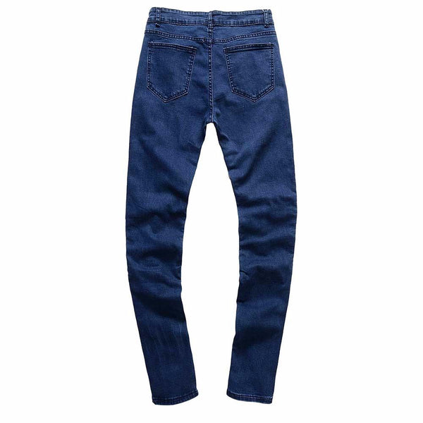 Pantalón Vaquero Vintage Slim Fit para Motociclista