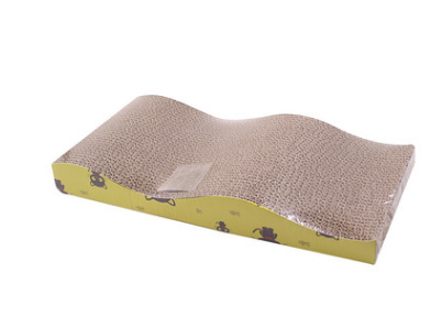 Rascador Ondulado para Gatos con Catnip - Cama Multifuncional - Image 15
