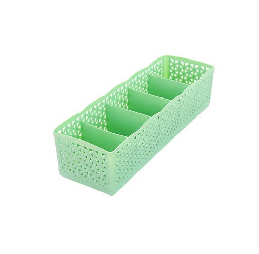 Organizador de Plástico Apilable 5 Compartimentos para Ropa Interior y Calcetines - Image 12
