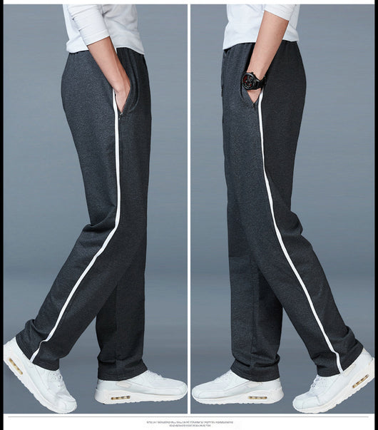 Pantalones Casuales Rectos Talla Grande para Hombre - Image 6