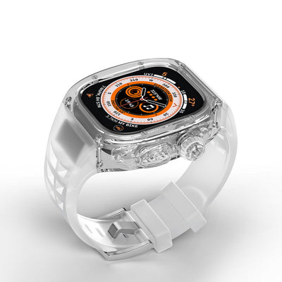 Funda Protectora Transparente 49mm con Silicona Translúcida para Reloj Inteligente