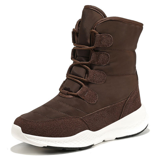 Botas de Nieve Largas en Terciopelo para Mujer Talla Grande - Image 7