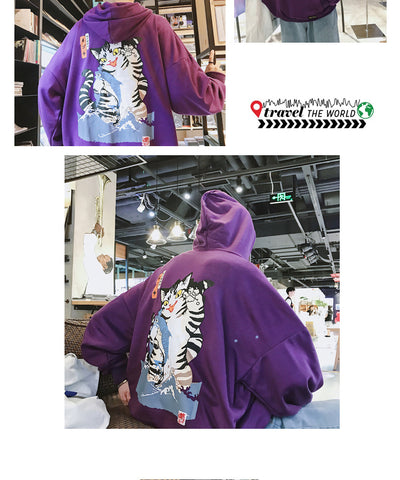 Sudadera con Capucha Hip Hop Estilo Harajuku - Image 12