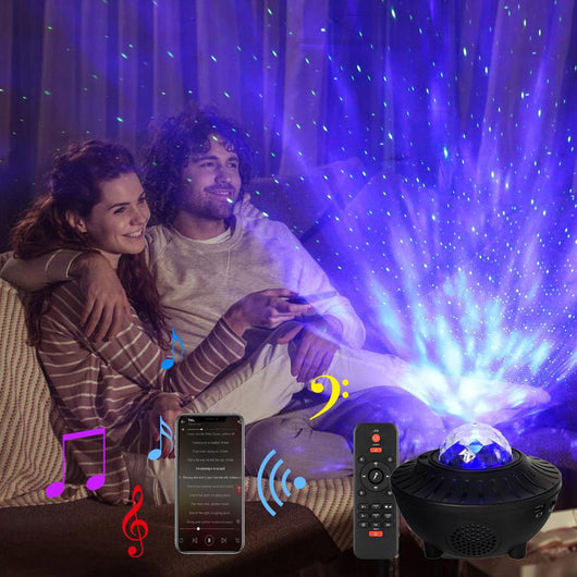 Proyector LED Bluetooth con Música Integrada - Image 5