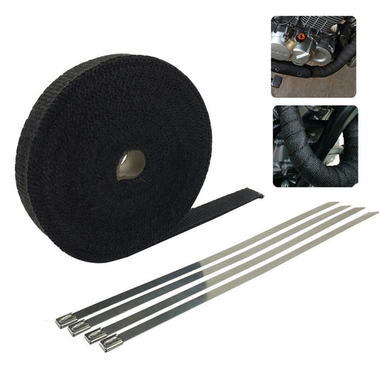 Cinta Aislante Térmica para Escape de Motocicleta