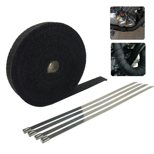 Cinta Aislante Térmica para Escape de Motocicleta