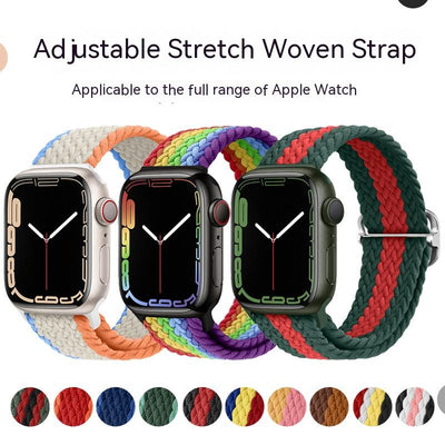 Correa Nylon Trenzada Ajustable para Apple Watch Series 7