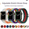 Correa Nylon Trenzada Ajustable para Apple Watch Series 7