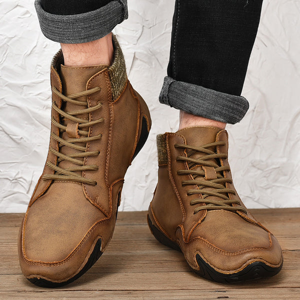 Botas Vintage de Hombre con Calcetines Integrados
