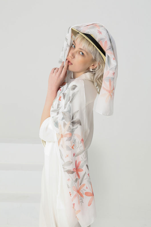 Pañoleta de Seda Chifón Larga - Elegancia y Versatilidad - Image 5