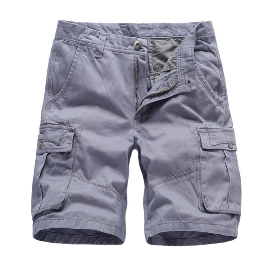 Pantalones Cortos Cargo Talla Grande con 5 Bolsillos - Image 5