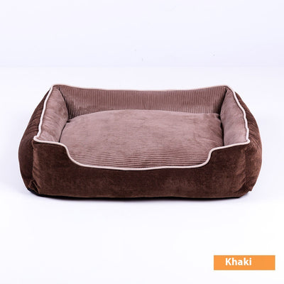 Cama de Terciopelo para Mascotas - Casa Cómoda para Perros y Gatos - Image 5