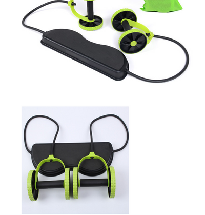 Equipo de Entrenamiento Abdominal Revoflex Xtreme Rally con Ruedas y Cuerda de Tensión Ajustable - Image 3