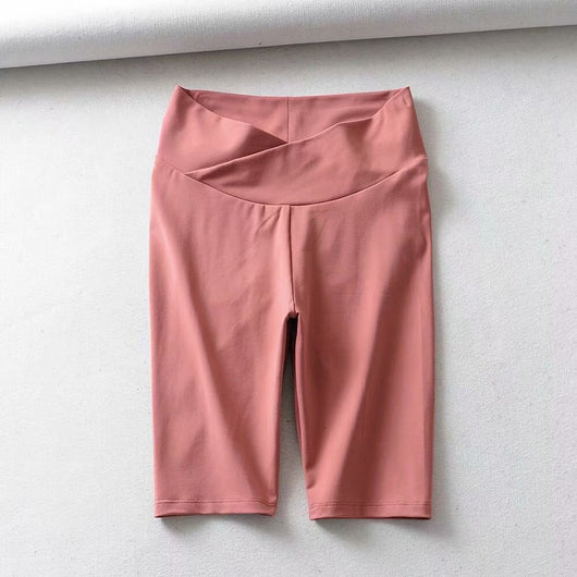 Leggings Deportivos de Cintura Alta con Pliegues y Secado Rápido - Image 16