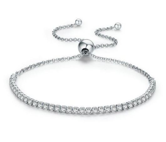 Pulsera Estrella Brillante de Plata - Image 4