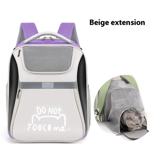 Mochila Transportadora Expandible para Gatos y Mascotas - Image 8