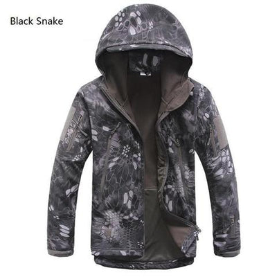 Chaqueta Táctica Shark Skin Softshell V 4.0 - Impermeable Militar con Capucha - Image 15