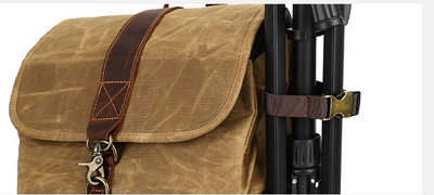 Bolsa de Cámara Canvas Minimalista para SLR Digital y Accesorios - Image 9