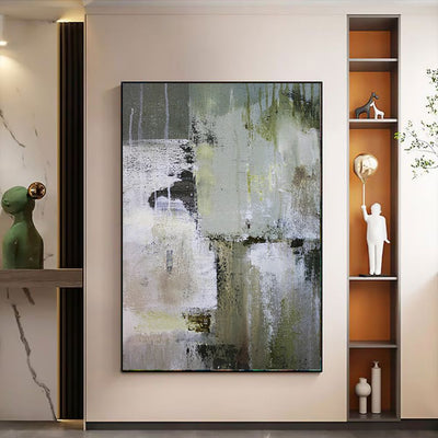 Cuadro Abstracto Moderno en Óleo - Lienzo Enrollable sin Marco para Decoración - Image 22