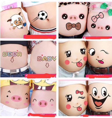 Pegatinas para Vientre de Embarazada - Accesorios de Fotos Profesionales - Image 3