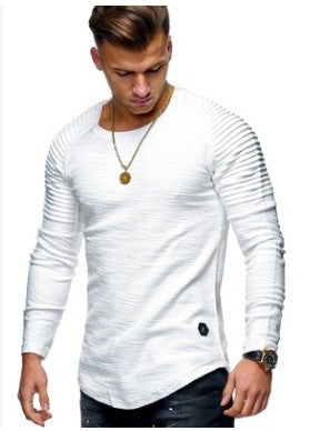 Camiseta Slim Fit Cuello Redondo Hombre - Colores Sólidos - Image 8