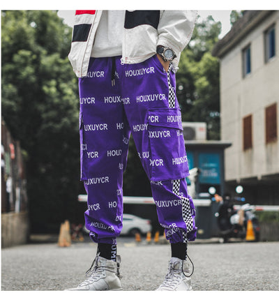 Pantalones de Moda Estampado Letras para Hombre - Comodidad y Estilo - Image 14