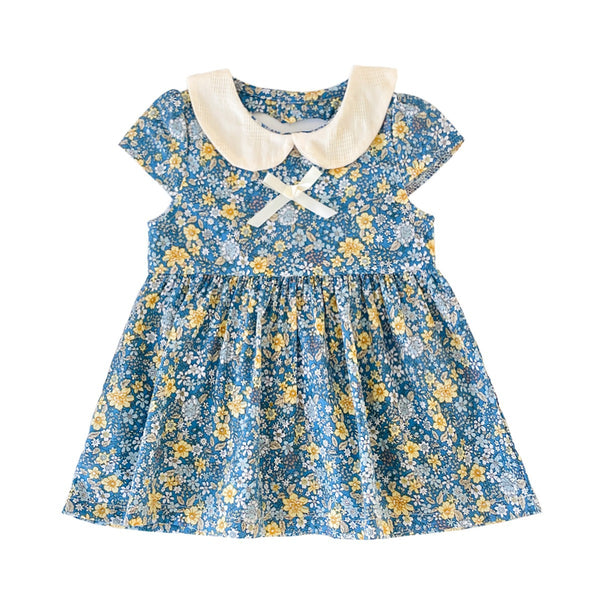 Vestido Floral Coreano para Niñas - Estilo Personalidad Fashion
