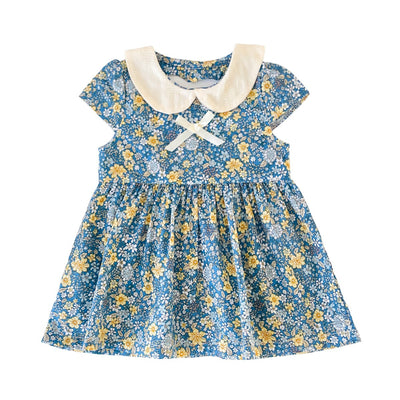 Vestido Floral Coreano para Niñas - Estilo Personalidad Fashion - Image 2