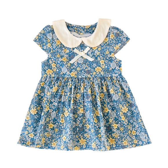 Vestido Floral Coreano para Niñas - Estilo Personalidad Fashion