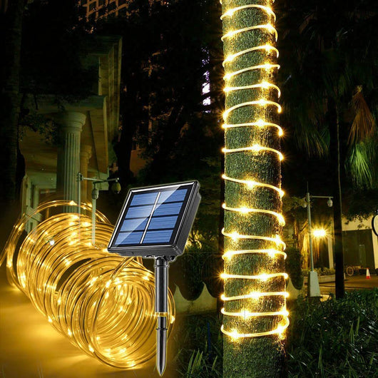 Guirnalda Solar LED Impermeable para Exterior - Decoración Luminosa - Image 2