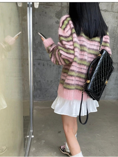 Cardigan de Lana Haima Premium - Suéter Tejido de Lujo - Image 23
