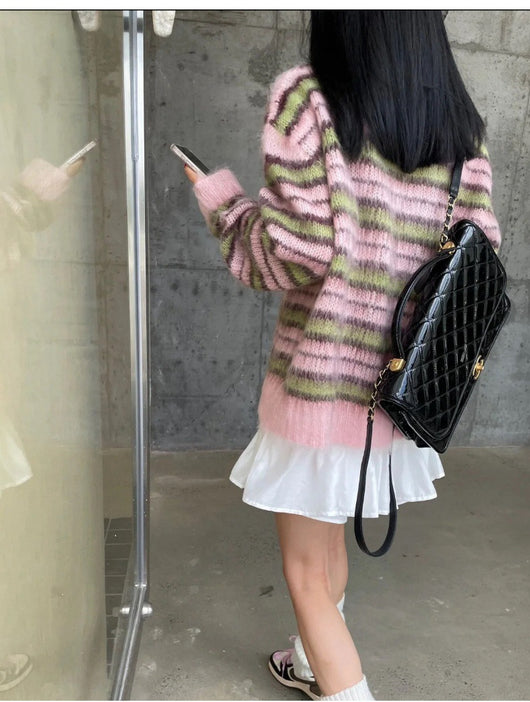 Cardigan de Lana Haima Premium - Suéter Tejido de Lujo - Image 23