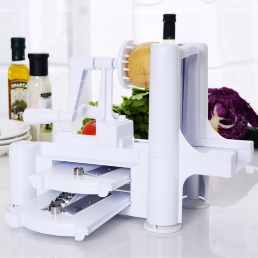 Cortador Multiusos de Verduras con Sistema Rotatorio Manual - Image 3