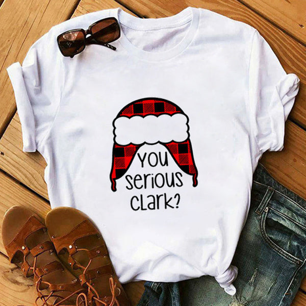 Playera Casual para Mujer con Estampado de Letras