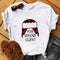 Playera Casual para Mujer con Estampado de Letras