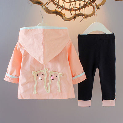 Conjunto de Tres Piezas Infantil Estampado - Image 4