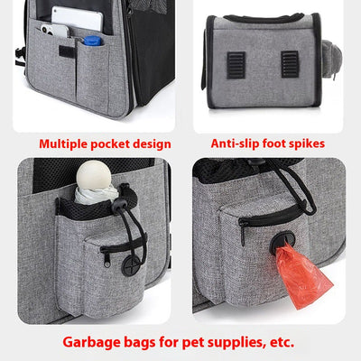 Bolsa Transportadora Extensible para Gatos - Portátil y Respirable - Image 3