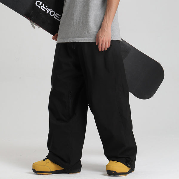 Pantalones de Trabajo Sueltos Impermeables y Transpirables con Pierna Ancha