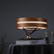 Lámpara Inteligente Bluetooth con Cargador Inalámbrico y Luz LED Circular