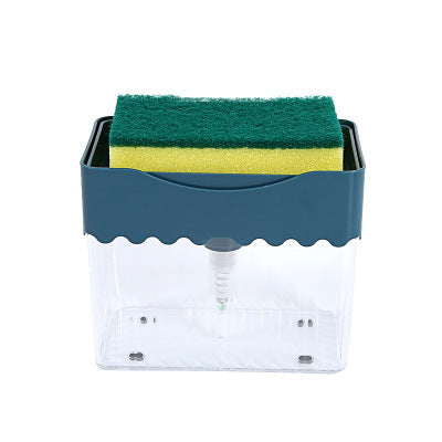 Dispensador de Jabón 2 en 1 con Caddy para Esponja - Dosificación Automática - Image 15