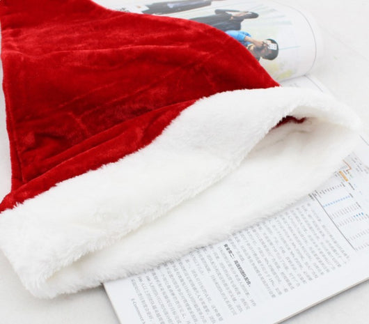 Gorro Navideño de Terciopelo Suave - Gorro de Papá Noel Premium - Image 3