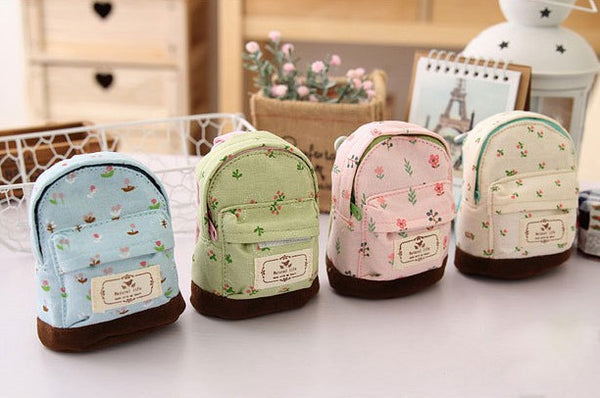 Monedero Coreano Mini Pastel - Bolsa de Cambio Adorable con Cierre de Broche