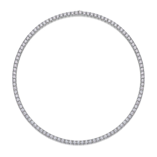 Collar Río Estrellado - Joya de Lujo en Plata S925 y Moissanita Premium