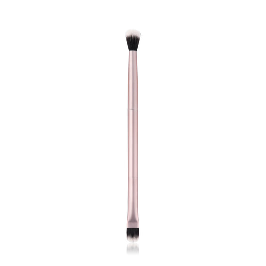 Brocha Doble para Sombras de Ojos Champagne Gold - Herramienta de Maquillaje Profesional - Image 2
